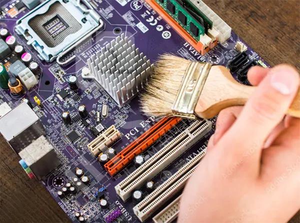 Quy Trinh Bao Tri May Tinh - vệ sinh phần cứng bên trong